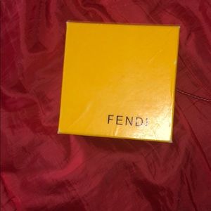 Fendi Monster eyes red belt